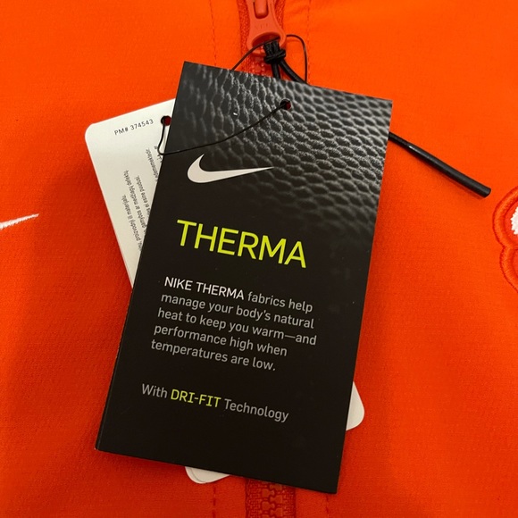 Nike Clemson Tiger Therma Jacket - Picture 8 of 10